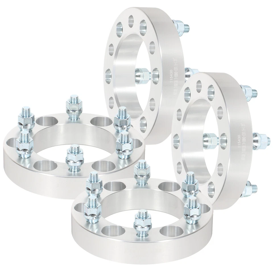 4Pcs 1.25" 6x5.5 Wheel Spacers 12x1.5 For Mitsubishi Montero 1989-2006&2008-2019 - Image 4 of 4