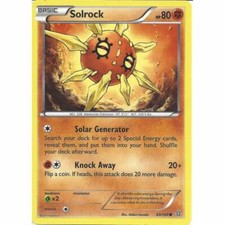 83/160 Solrock Common: Pokemon Trading Card Game XY-05 Primal Clash