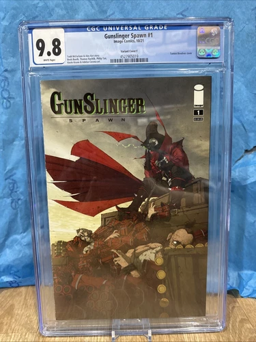 Gunslinger Spawn 1F Revolver Variant CGC 9.8 2021 Graded Comic New Slab 1