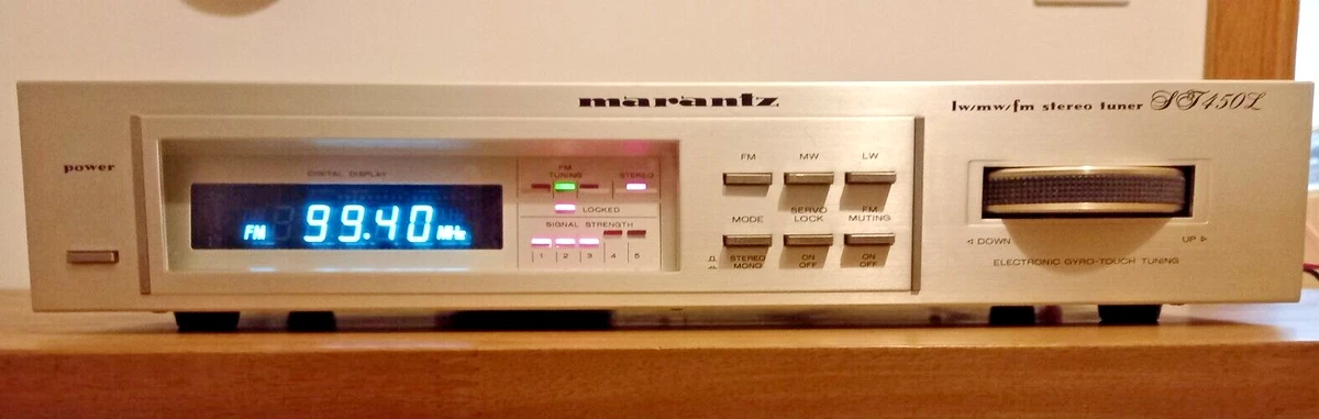 Schöner Marantz ST400 Hifi Stereo Tuner FM/MW Radio Empfänger im neuen Woodcase Schöner Marantz ST400 Hifi Stereo Tuner FM/MW Radio Empfänger im neuen Woodcase