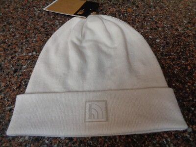 North Face Dock Worker Beanie Hat Gardenia White Unisex OSFA Knit Dockworker