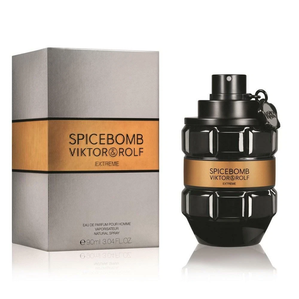 SpiceBomb Extreme By Viktor and Rolf Men Eau De Parfum 3.04 Oz 90 Ml Spray  NEW