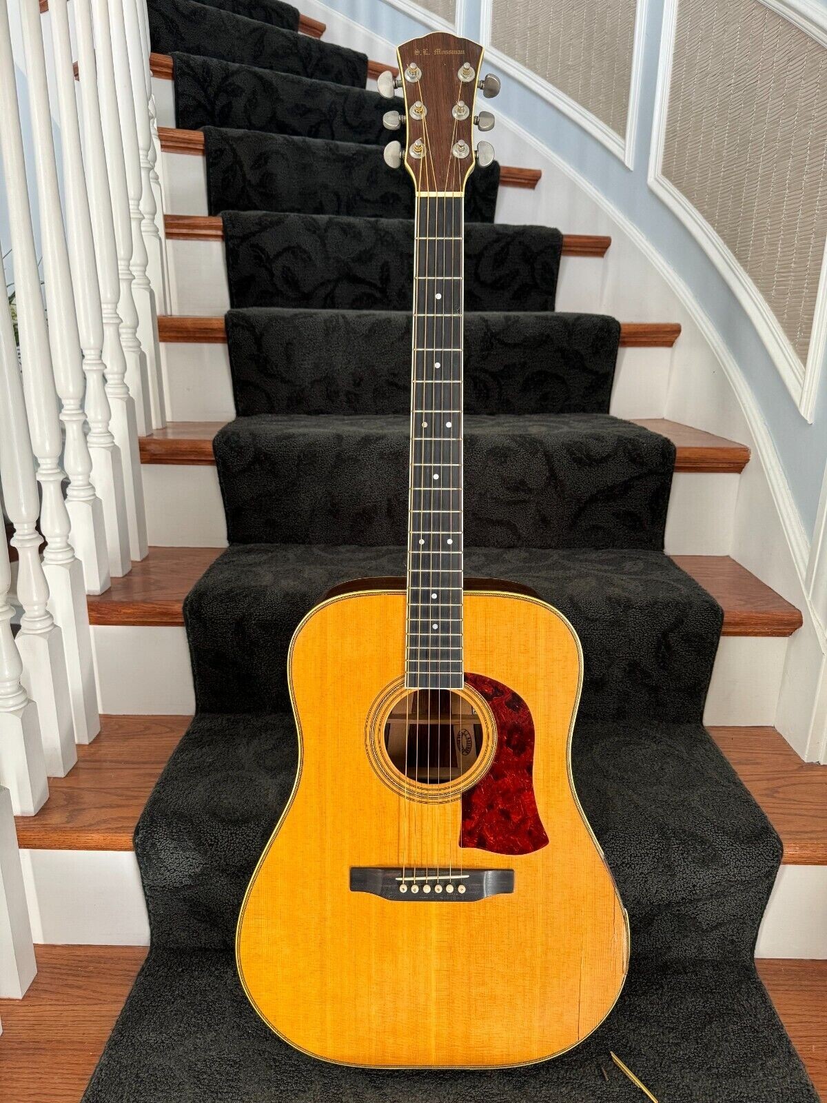 Vintage S.L. Mossman Great Plains 1970's Acoustic Rosewood Dreadnaught