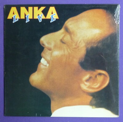 PAUL ANKA - ANKA LIVE - FACTORY SEALED - VINYL RECORD LP