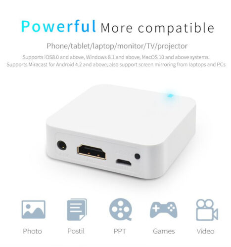 Car WIFI Miracast Airplay DLNA Mirror Link Box For iOS Android Phone - 第 1/10 張圖片