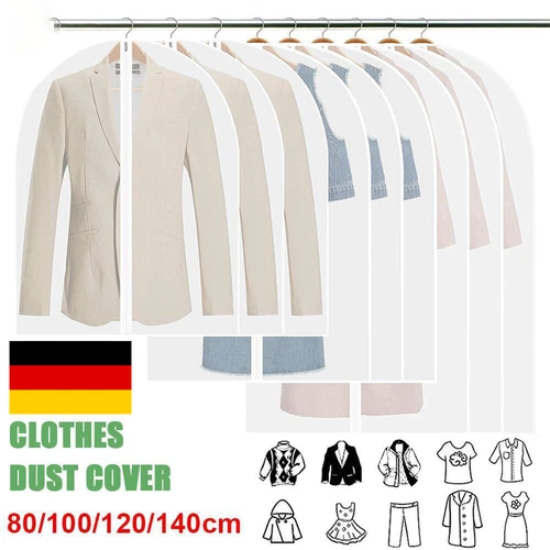 60/80/100/140 cm Kleidersäcke Kleidersack Kleiderhülle Kleiderschutz Schutzhülle - Bild 5 von 25