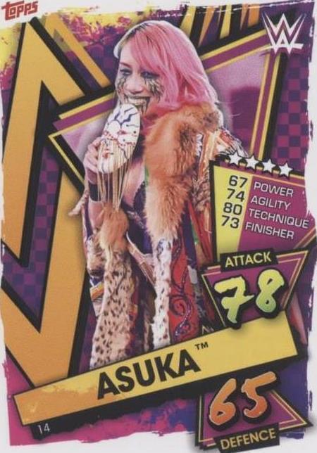 2021 Topps WWE Slam Attax - Asuka #14 for sale | eBay