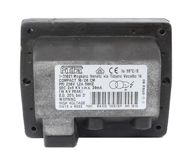 Fida Zündtrafo 10/20 CM, 25%, ignition transformer - 10/20C
