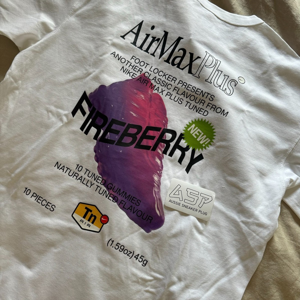 NEW Fireberry Nike TN Shirt *Footlocker Exclusive* [SIZE: LARGE