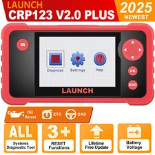 2025 NEW LAUNCH CRP123 V2.0 PLUS Car OBD2 Diagnostic Scanner Tool Full System