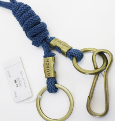 NEW Coach Lanyard Rope Strap Necklace Whistles Keychain Lanyard NEW