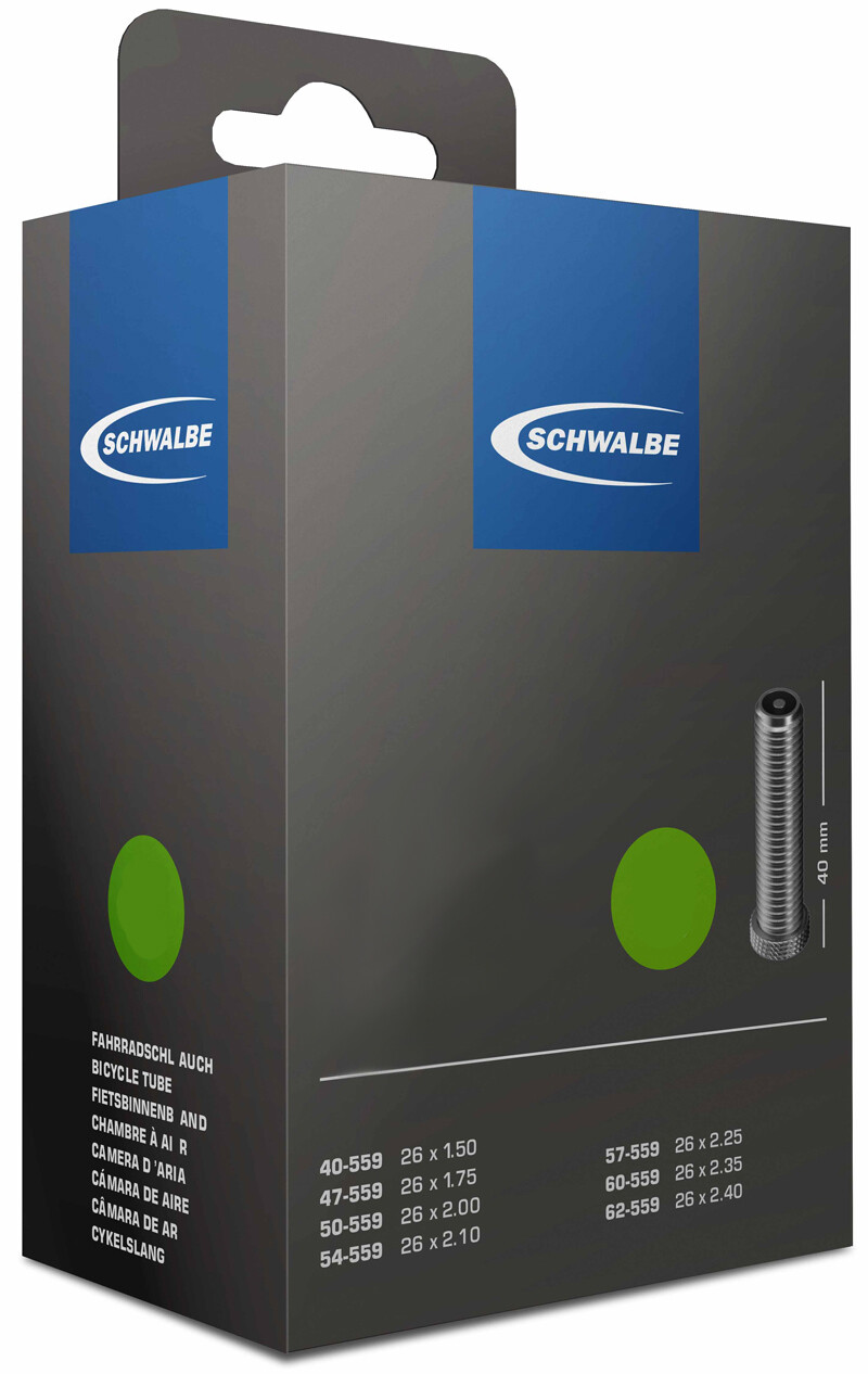 Schwalbe AV6 Tube Schrader Camera d'aria