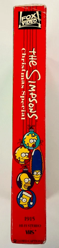 Simpsons Christmas Special, The (VHS,1991) Watermark - New Sealed - Fox Video - Image 3 of 4