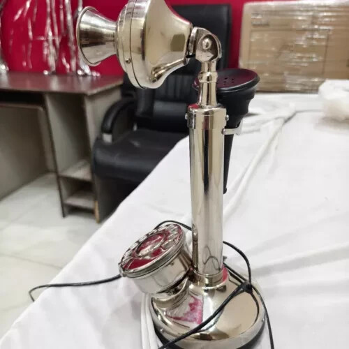 Handmade Antik Silberne Ausführung Verkauft Messing Drehbar Anzeige Heim Dekor - Afbeelding 4 van 5