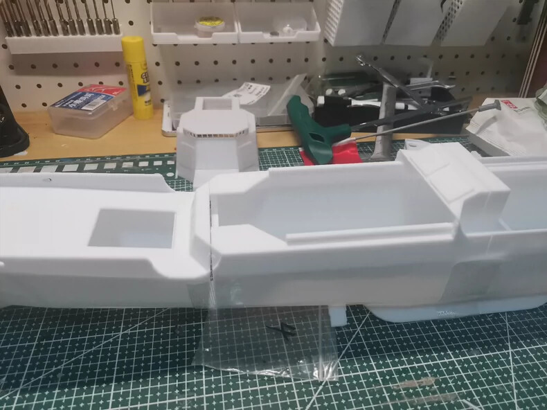 3D Printed 1/200 Chinese Navy Type 052D Destroyer Unpainted Model Kit ...