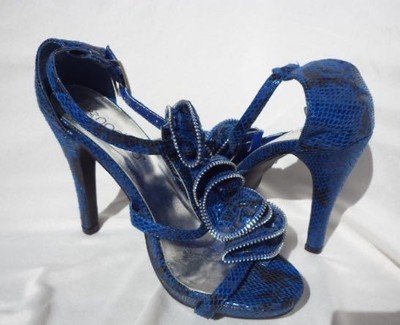 midnight blue sandals