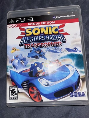 Sonic & All-Stars Racing Transformed (Sony PlayStation PS3) No Manual