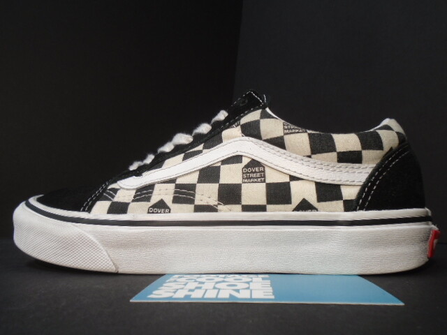 VANS OLD SKOOL DSM DOVER STREET MARKET CHECKERBOARD BLACK
