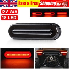 Universal Motorcycle ATV Tail Light LED Indicator Brake Sequential Turn Signal
