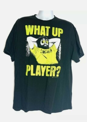The Hangover Alan What Up Player Mens Delta Pro Weight Graphic T-Shirt size L