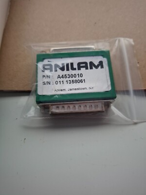 ANILAM ADAPTER P/NO. A4530010 25PIN STECKER ZU WEIBLICH GESCHLECHTSWECHSLER`