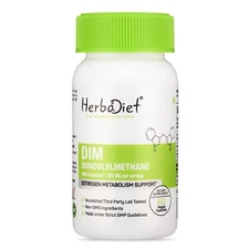 DIM Supplement Capsules Diindolylmethane 300mg with Bioperine  Vegan