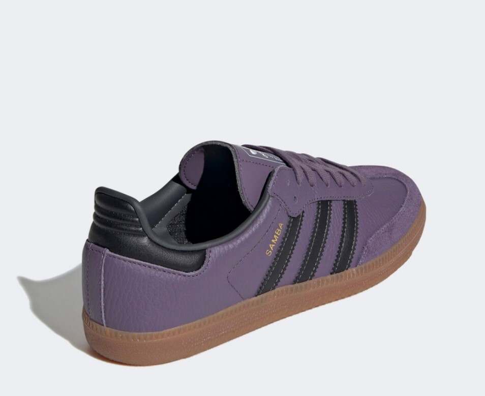 スニーカー adidas Samba OG Violet Black IE7012 Buy Wmns Samba OG 'Shadow Violet Gum' - IE7012 | GOAT