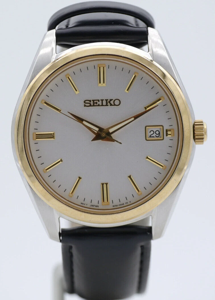 Seiko Quartz 6N52 00A0 40mm Bicolour eBay