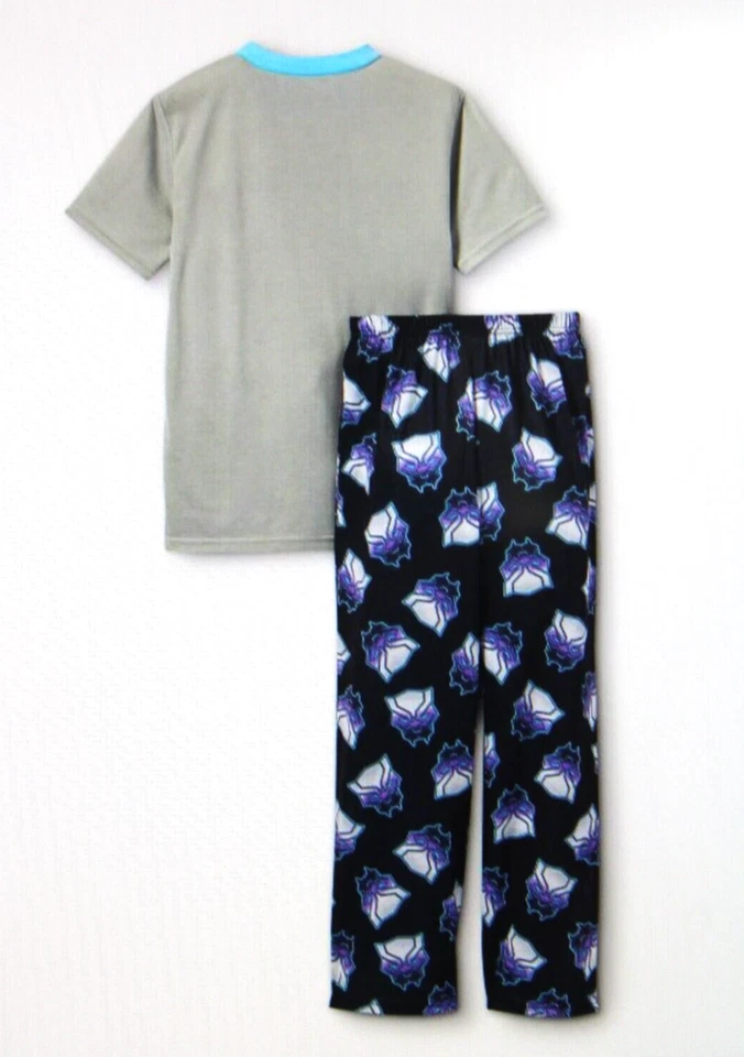 Conjunto de pijama y pantalón manga corta Marvel Black Panther 2 piezas para niños Foto 2 de 2