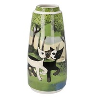 Goebel Rosina Wachtmeister Vase Una Passeggiata Nel Verde Neuheit 2024