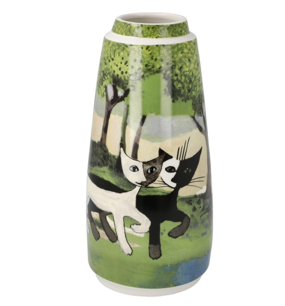 Goebel Rosina Wachtmeister Vase Una Passeggiata Nel Verde Neuheit 2024-image