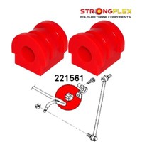 Busches Polyurethan Stabilisatoren Vorne Vw Fox 5Z 04-11 Rot Rechts Links
