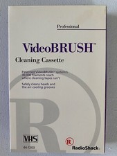 VHS - VideoBrush Cleaning Cassette - RadioShack