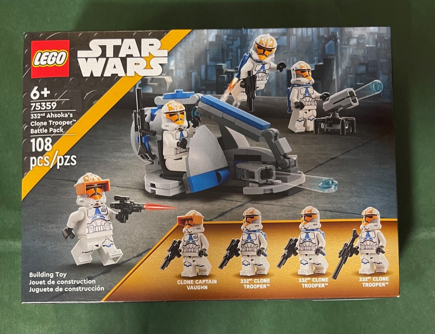 Lego Star Wars 332nd Ahsoka's Clone Trooper Battle Pack 75359-B-New-Fast Ship!!! 5702017421407 ...