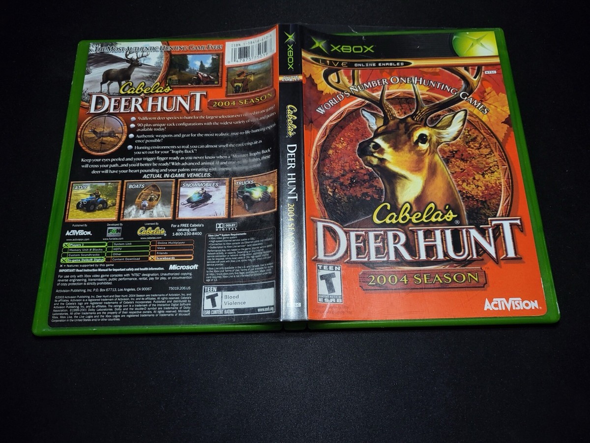 Xbox - xbox★Cabela&#39;s DEER HUNT 2004 SEASON 海外版 cabelasdeerhunt2004_1200x1200.