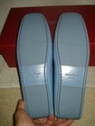 100% AUTHENTIC NEW MEN FERRAGAMO BLUE PALINURO SQUARE DRIVER/LOAFER US 10 M/W — photo 10