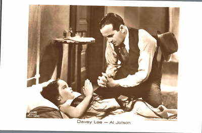 Al Jolson-Davey Lee  **  Original Ross Postkarte Postcard * Nr.  4513 e