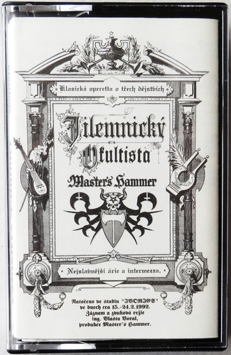 Master's Hammer Jilemnický Okultista ORIGINAL Demo Cassette Tape 1992 MINT RARE!