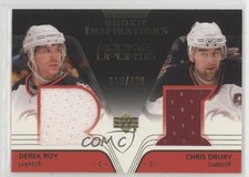 2003-04 Upper Deck Rookie Update /999 Derek Roy Chris Drury #173 0o9