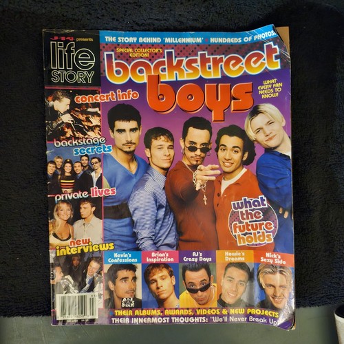 Special Collectors Edition Backstreet Boys Life Story Magazine Fall