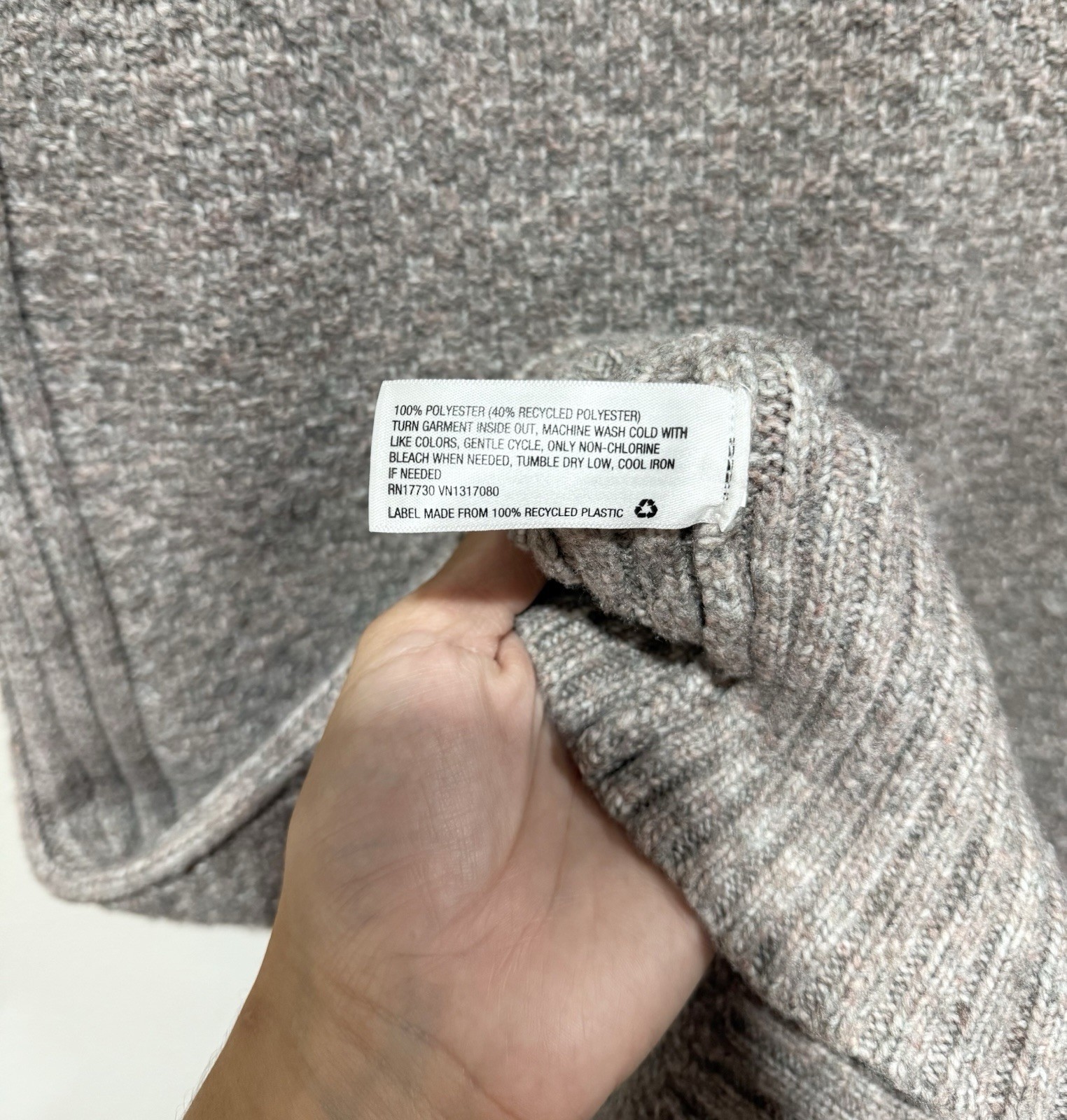 Universal Thread Mockneck Gray Brown Sweater Dres… - image 4