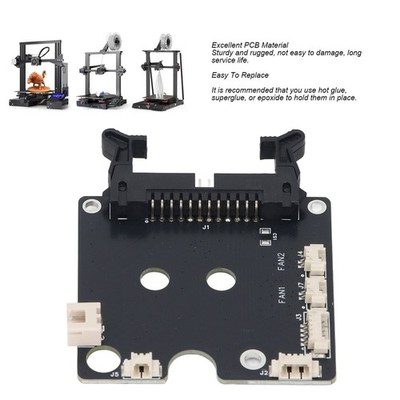 3D Printer Hotend Adapter Board Extruder Hotend Adapter Board with Heating Rod