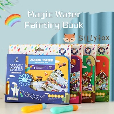 Kinder Frühes Lernen Magie Wasser Reisen ruhig unordentlich Malen Aktivität Buch UK