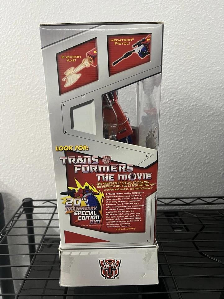 20th Anniversary Transformers Masterpiece OPTIMUS PRIME MP-01 DVD Edition MISB - Image 3 of 4