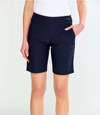Sara Campbell Womens Slash pocket shorts Navy...