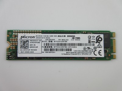 Festplatte SSD M.2 MICRON MTFDDAV256TBN 256GB Original #0