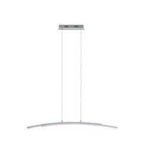 Led HäNgelampe Pendelleuchte Esstisch Stahl Alu Chrom Kunststoff Transparent