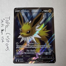 Pokémon Jolteon V Full Art Holo Evolving Skies 177/203 