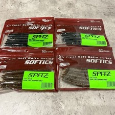 ⑤ Viper Design SPITZ 4inch Spitz 4 bags 40 pieces set Worm Viper Senko