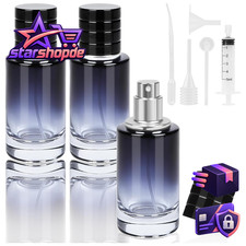 Parf&uuml;mzerst&auml;uber 3x30ml Farbverlauf Blau Reisegr&ouml;&szlig;e Geschenk 0,001 kg